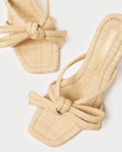 Loeffler Randall Margi Natural Bow Heel 10 Loeffler Randall Margi Natural Bow Heel -Loeffler Randall MARGI R NATRL 4