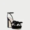 Loeffler Randall Melany Black Platform Bow Heel -Loeffler Randall MELANY VL BLACK 1 1
