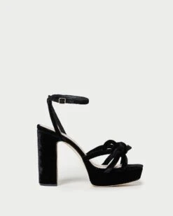 Loeffler Randall Melany Black Platform Bow Heel 8 Loeffler Randall Melany Black Platform Bow Heel -Loeffler Randall MELANY VL BLACK 2 1
