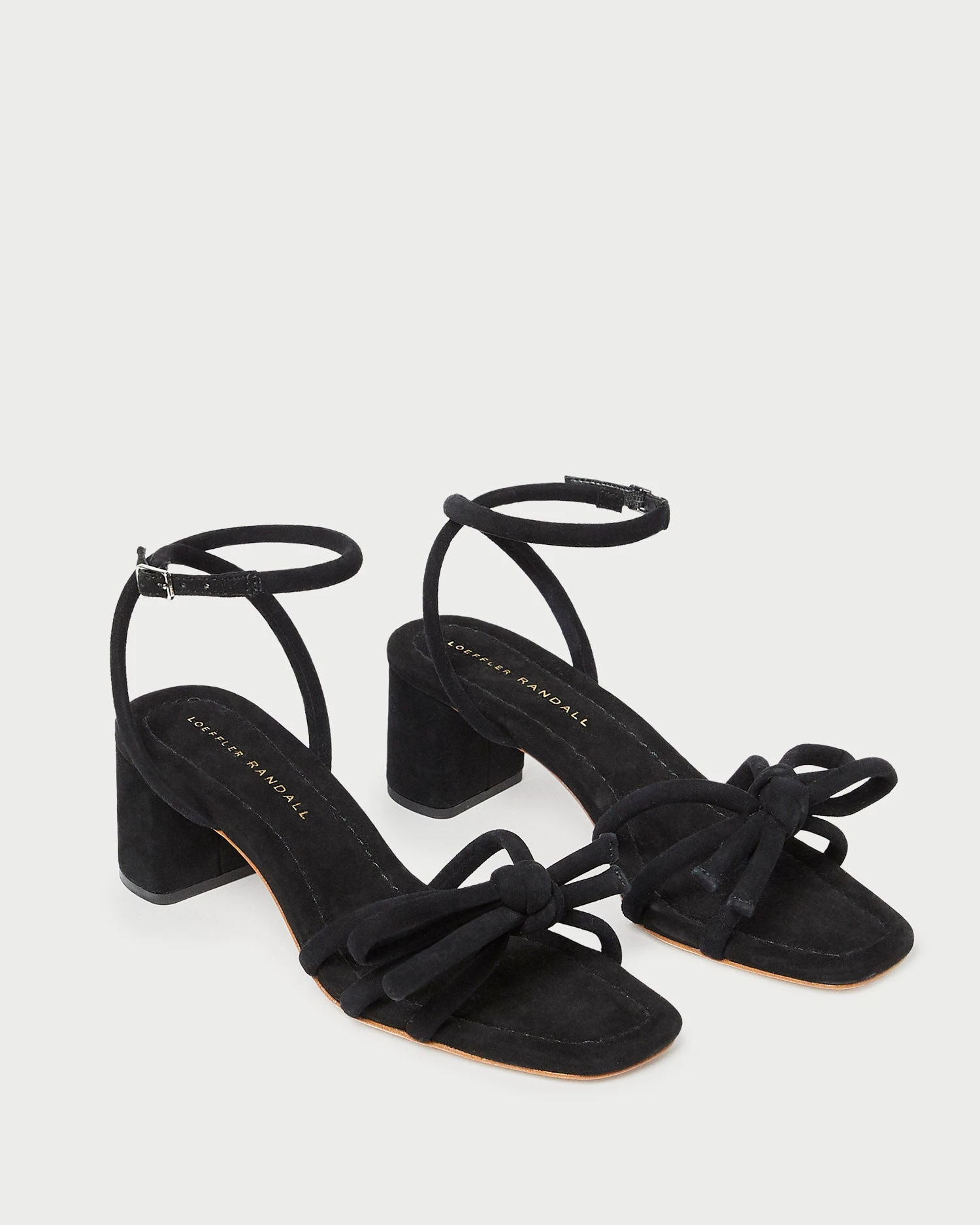 Loeffler Randall Mikel Black Bow Mid-Heel Sandal 5 Loeffler Randall Mikel Black Bow Mid-Heel Sandal - Image 3