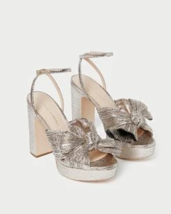 Loeffler Randall Natalia Champagne Platform Bow Heel -Loeffler Randall NATALIA PLA CHAMP 4 44feb98a a5e5 4b02 9fb9 4d8ff4f18d57 1