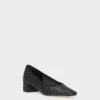 Loeffler Randall Nerine Black Mid-Heel Pump -Loeffler Randall NERINE R BLACK 1