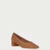 Loeffler Randall Nerine Brown Mid-Heel Pump