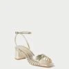 Loeffler Randall Olivia Champagne Knot Mid-Heel -Loeffler Randall OLIVIA N CHMPN 1