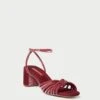 Loeffler Randall Olivia Tea Rose Knot Mid-Heel