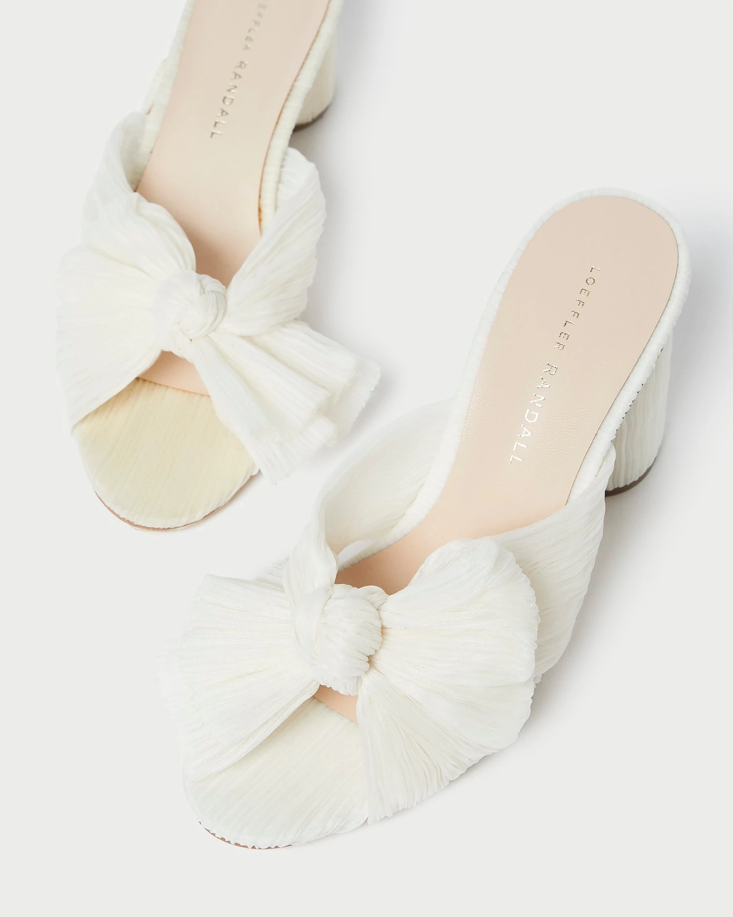 Loeffler Randall Penny Pearl Pleated Bow Heel 5 Loeffler Randall Penny Pearl Pleated Bow Heel - Image 3