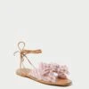 Loeffler Randall Peony Pink Gingham Bow Slide -Loeffler Randall PEONY PLFA SPKGI 1
