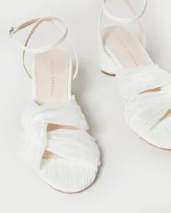 Loeffler Randall Raegan Pearl Pleated Twist Heel -Loeffler Randall RAEGAN PLFV PEARL 3