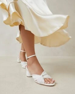 Loeffler Randall Raegan Pearl Pleated Twist Heel -Loeffler Randall RAEGAN PLFV PEARL 5 1