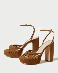 Loeffler Randall Rivka Cacao Knot Platform Sandal -Loeffler Randall RIVKA KS CACAO 3copy