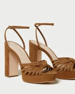 Loeffler Randall Rivka Cacao Knot Platform Sandal -Loeffler Randall RIVKA KS CACAO 4copy