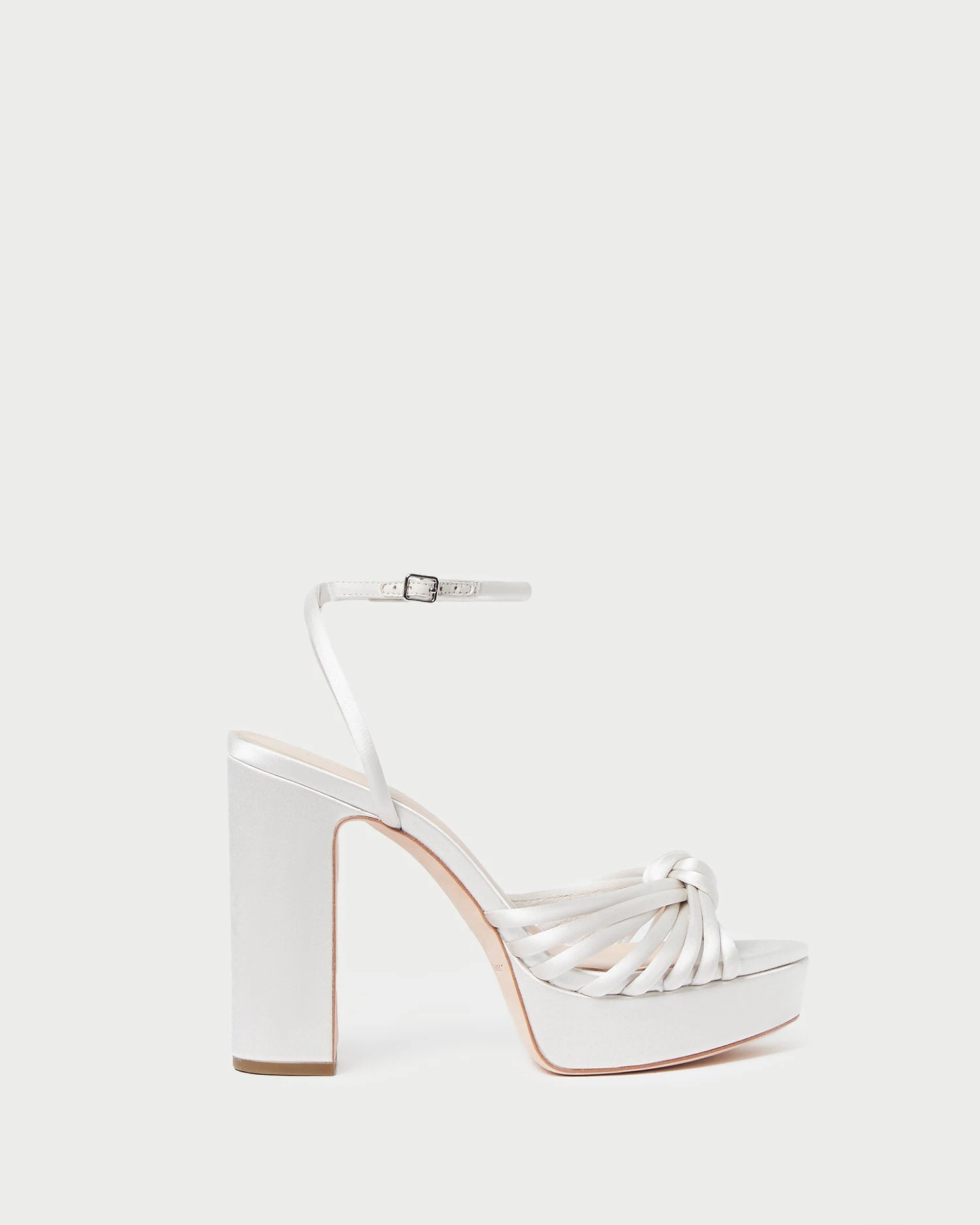 Loeffler Randall Rivka Cream Knot Platform Sandal 4 Loeffler Randall Rivka Cream Knot Platform Sandal - Image 2