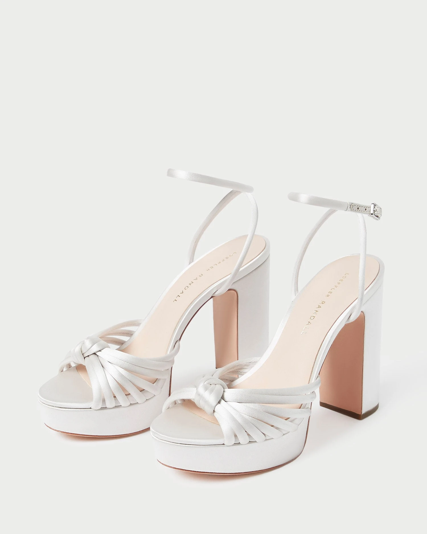 Loeffler Randall Rivka Cream Knot Platform Sandal 5 Loeffler Randall Rivka Cream Knot Platform Sandal - Image 3