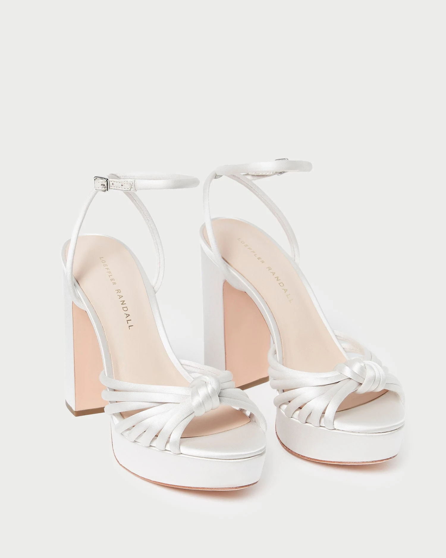 Loeffler Randall Rivka Cream Knot Platform Sandal 6 Loeffler Randall Rivka Cream Knot Platform Sandal - Image 4