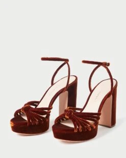 Loeffler Randall Rivka Sienna Knot Platform Sandal -Loeffler Randall RIVKA VL SIENA 3 1