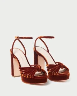Loeffler Randall Rivka Sienna Knot Platform Sandal -Loeffler Randall RIVKA VL SIENA 4 1