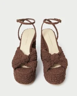 Loeffler Randall Roz Cacao Knot Platform -Loeffler Randall ROZ PF CACAO 3