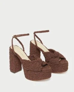 Loeffler Randall Roz Cacao Knot Platform -Loeffler Randall ROZ PF CACAO 4 1