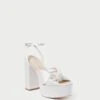 Loeffler Randall Roz Cream Knot Platform