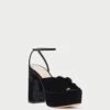 Loeffler Randall Roz Black Knot Platform Sandal -Loeffler Randall ROZ VL BLACK 1