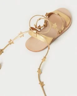 Loeffler Randall Starla Gold Wrap Sandal -Loeffler Randall STARLA F PALGO 4a