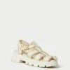 Loeffler Randall Talia Cream/Natural Caged Sandal