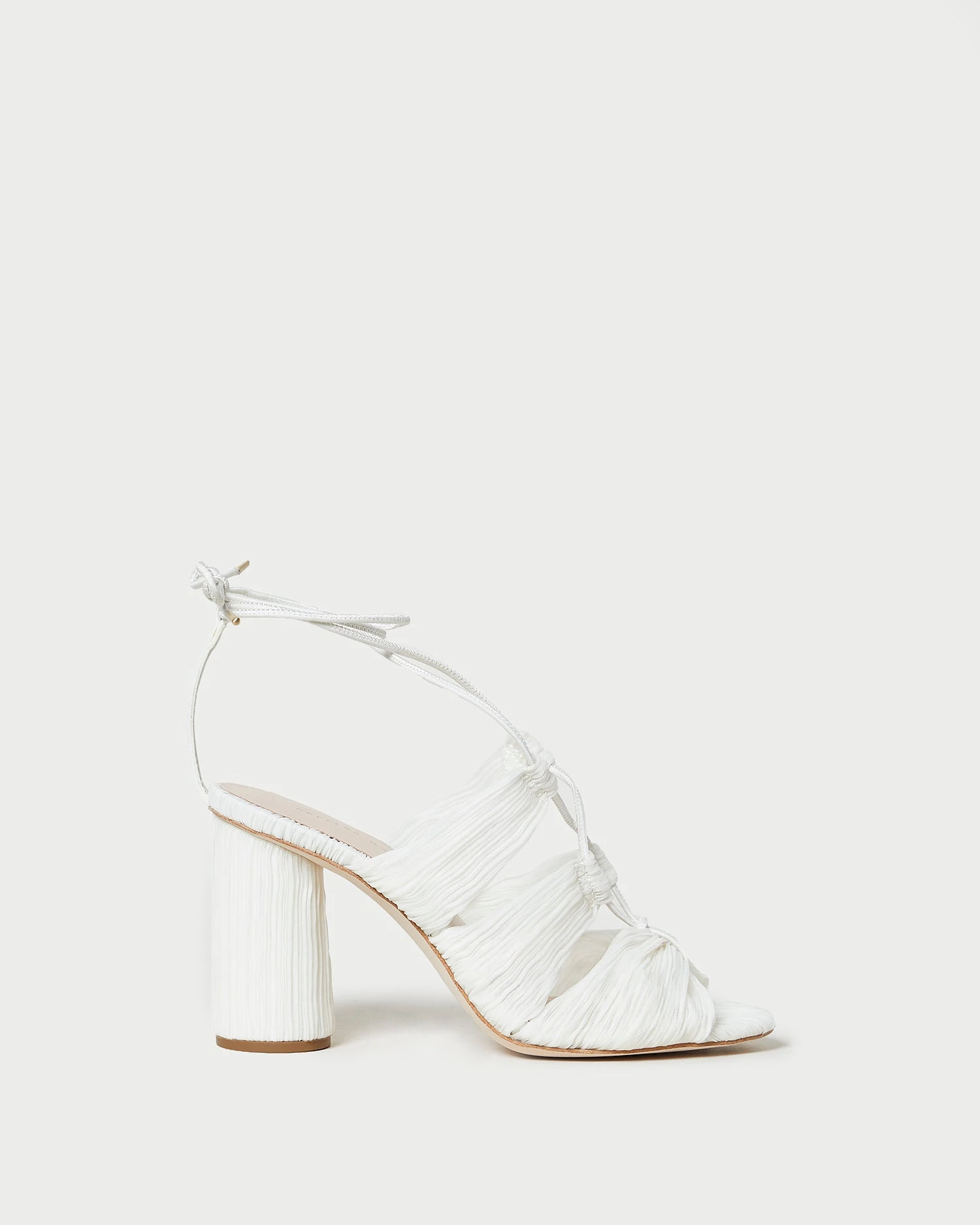 Loeffler Randall Teresa Pearl Pleated Lace-Up Sandal 4 Loeffler Randall Teresa Pearl Pleated Lace-Up Sandal - Image 2