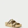 Loeffler Randall Theo Natural/Brown Footbed Sandal -Loeffler Randall THEO R NATBN 1