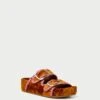 Loeffler Randall Theo Ochre/Blush Footbed Sandal -Loeffler Randall THEO VLR OCHBL 1