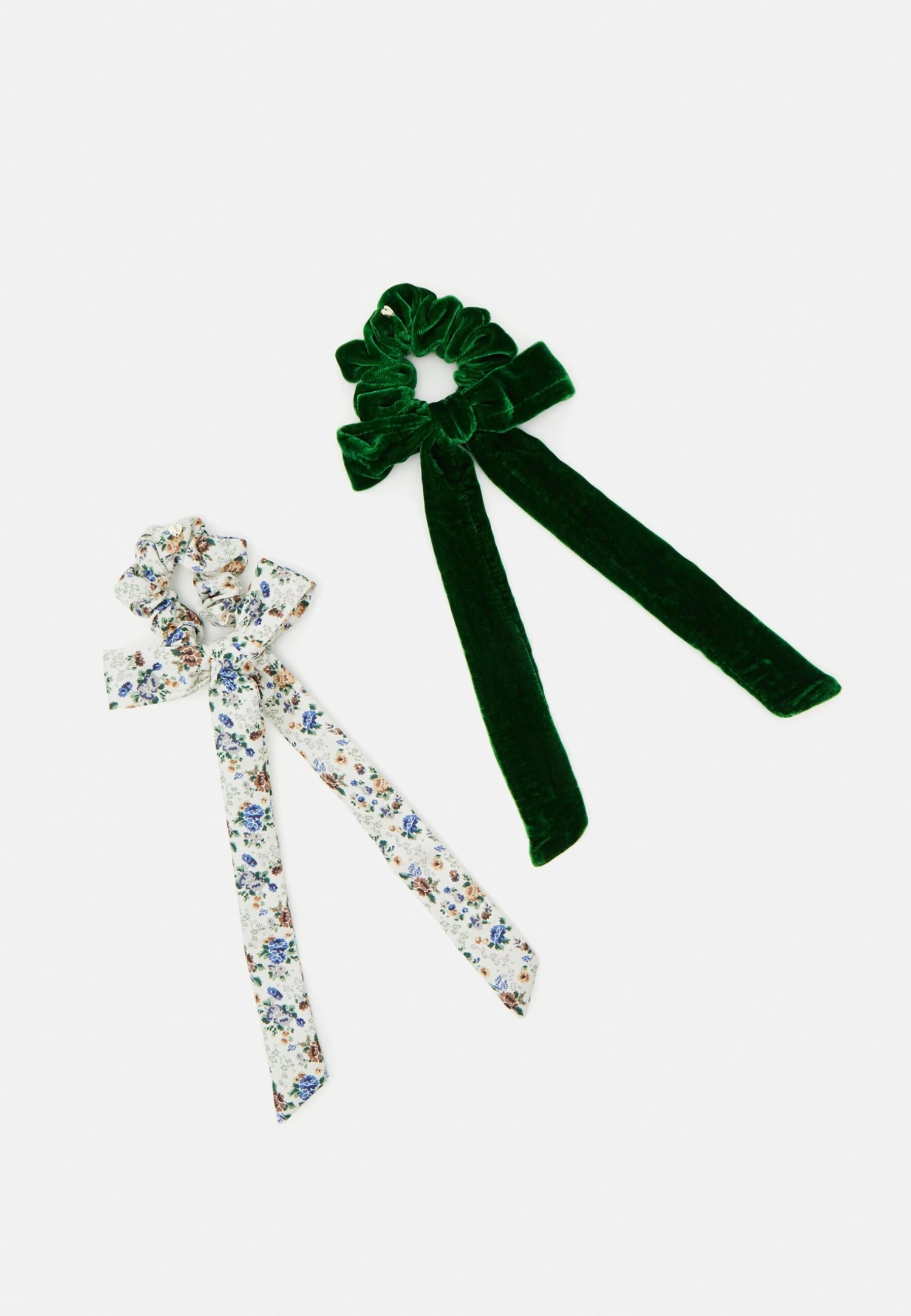 Loeffler Randall Hair Ribbon 2 Pack - Hair Styling Accessory - Cream/Blue/Brown/Spruce 3 Loeffler Randall Hair Ribbon 2 Pack - Hair Styling Accessory - Cream/Blue/Brown/Spruce