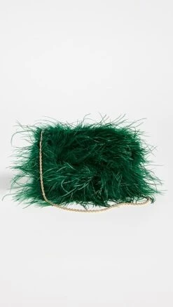 Loeffler Randall Mini Feather Pouch
