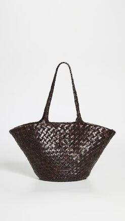 Loeffler Randall Kai Graduated Woven Leather Tote