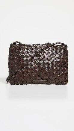 Loeffler Randall Marison Flat Woven Crossbody Bag