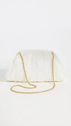 Loeffler Randall Bailey Pleated Clutch