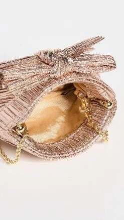 Loeffler Randall Rochelle Mini Pleated Frame Clutch With Bow -Loeffler Randall loeff4209610650 1677615283132 2 0. UX357 QL90